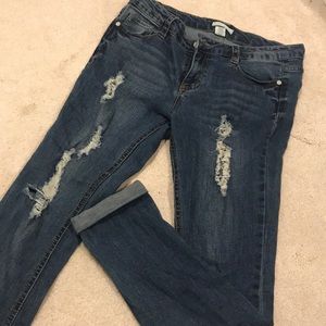 Cuffed Jeans
